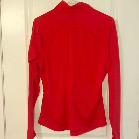 MEC 1/4 Zip Pullover in Red, size large - Picture 2 of 3